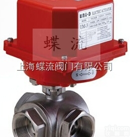 UM-3-1  台湾UNI-D电动<em>对夹</em>式蝶阀_UM-3-1电动带<em>手轮</em>蝶阀