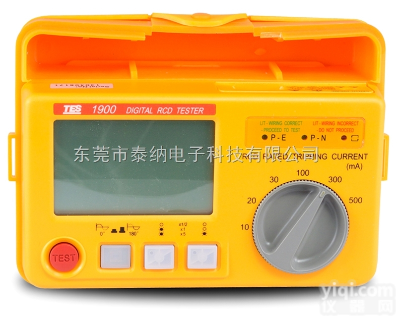 TES-1900  TES-1900数位漏电保护器漏电开关测试仪