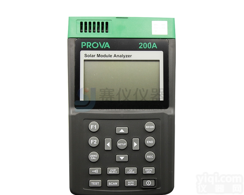台湾TES泰仕PROVA-200A太阳能电池分析仪<em>单晶</em>片I-V<em>特性</em>曲线...