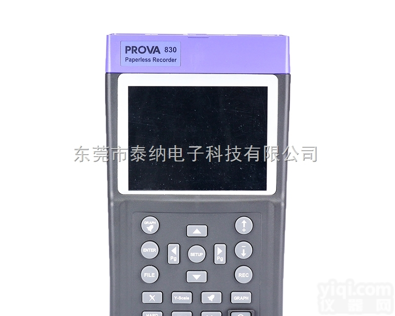 PROVA-830  PROVA-830 彩屏8通道温度<em>波形</em><em>记录器</em>
