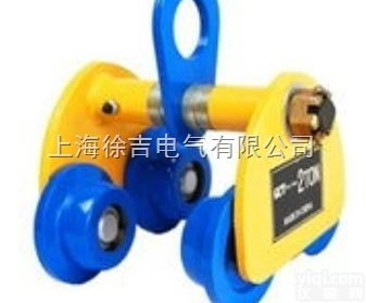 专业工具1T手推单轨工字钢<em>滑车</em> 轨道<em>行车</em>手推跑车