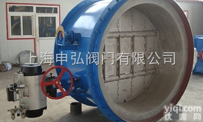 SPD647X  气动双<em>偏心</em>无<em>泄漏</em>煤气<em>蝶阀</em>