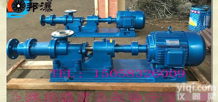 I-1B1寸1.1KW  I-1B<em>螺杆泵</em> 不锈钢浓浆泵 <em>螺杆泵</em>生产<em>厂家</em>