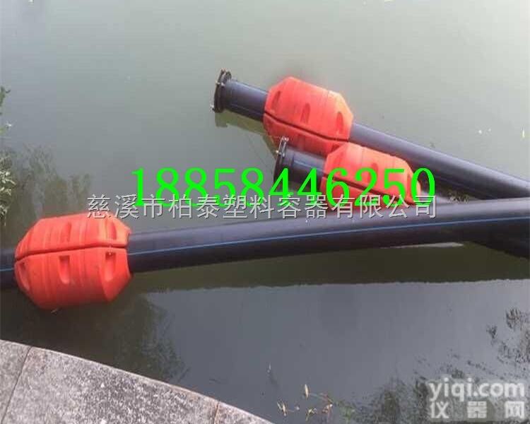 温州河道抽泥浆沙土大孔径<em>浮筒</em><em>水管</em>漂浮