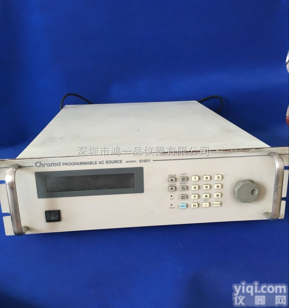 Chroma 6106  Chroma 6106<em>可编程</em>交流电源