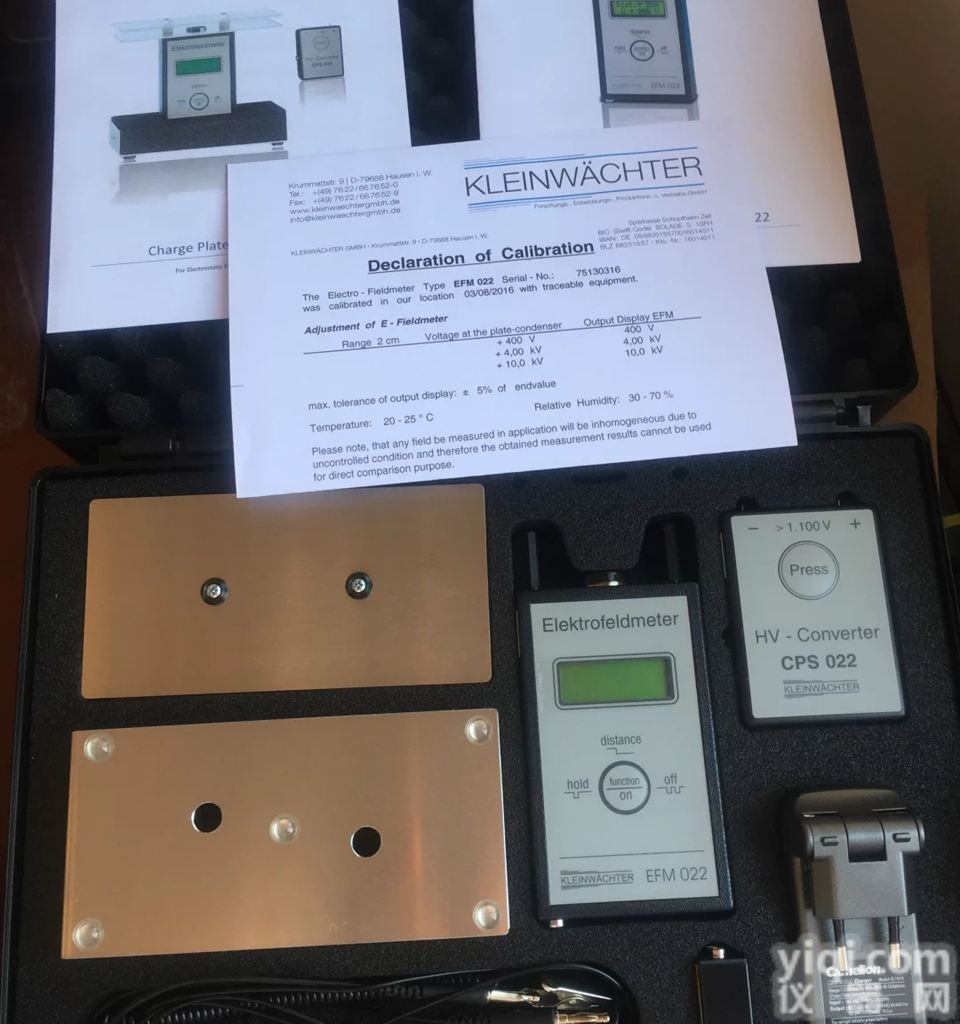 <em>Kleinwachter</em><em>静电</em>场测试仪