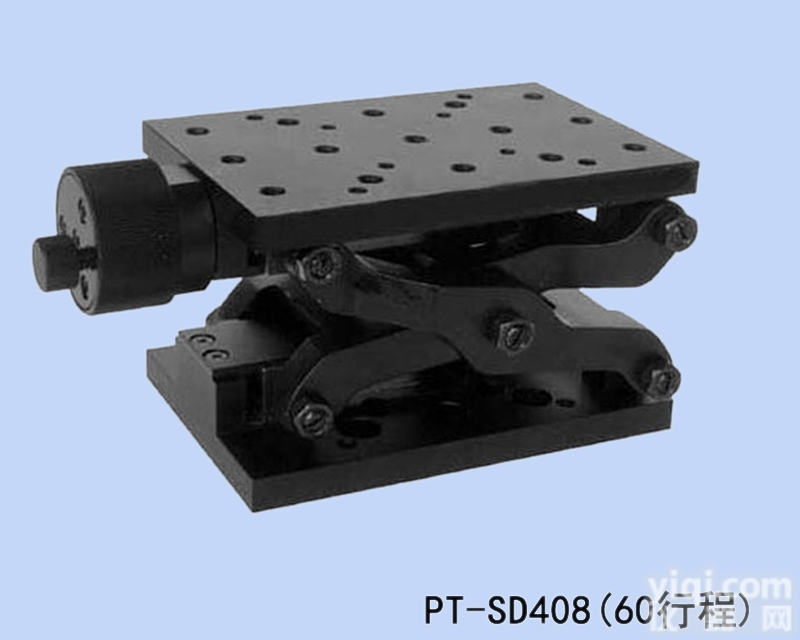PT-SD408  精密型手动<em>升降</em>台、Z轴<em>升降</em>机 剪式<em>升降</em>台、<em>升降</em>位移台、<em>升降</em>滑台