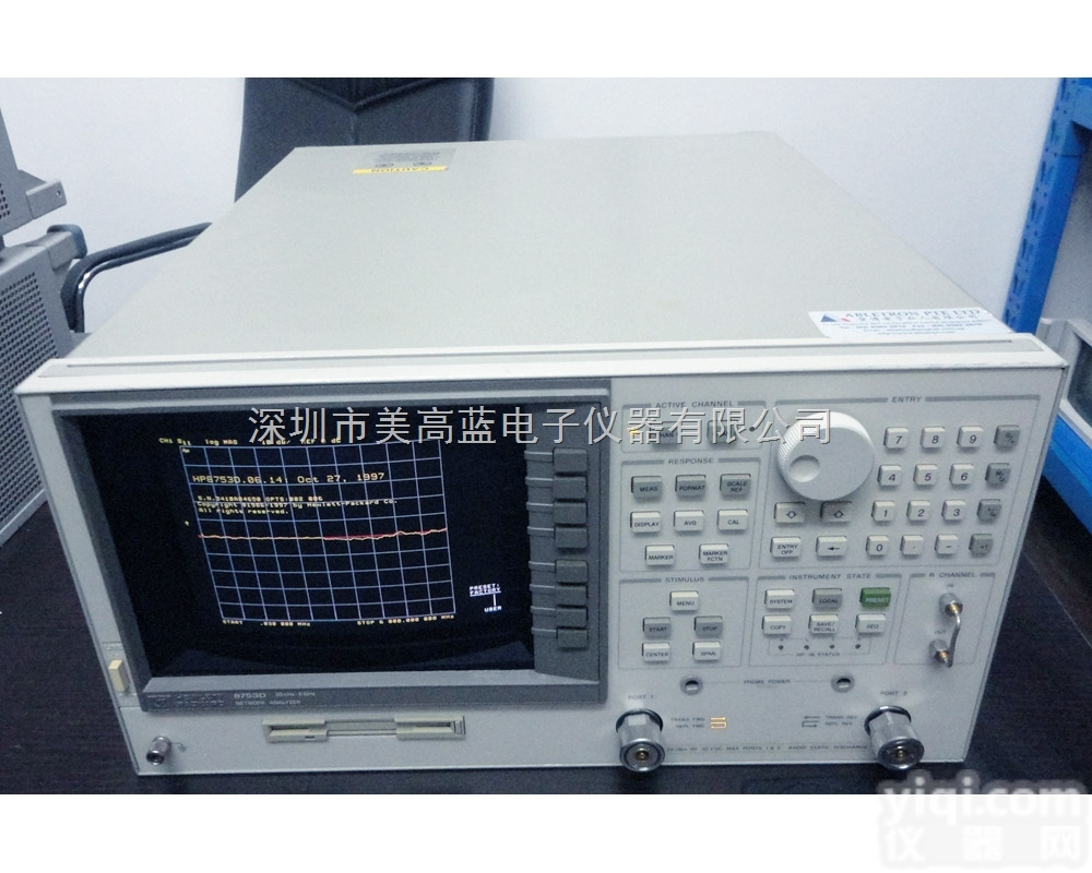 <em>8753D</em>  深美出售 维修 租赁 回收<em>Agilent</em>（HP）/ <em>8753D</em>网络分析...