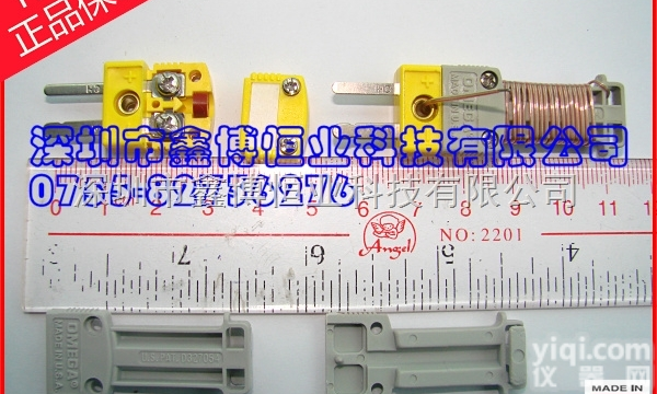 OMEGA原装插头<em>插座</em> BRLK-14-14<em>热电偶</em>配件插头<em>插座</em> O...