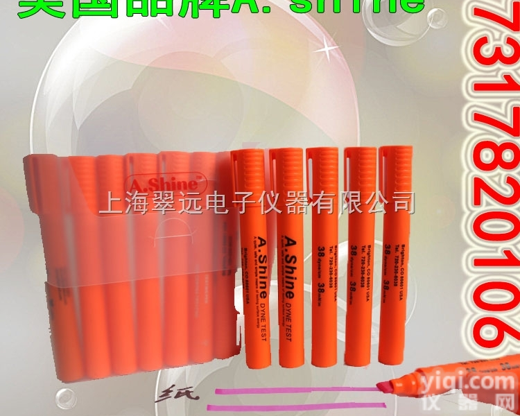 47 48 49 50 51 52 53  上海 广东两地发货 美国A.shine  <em>电晕</em>笔/<em>达因</em>笔/表面张力测试...