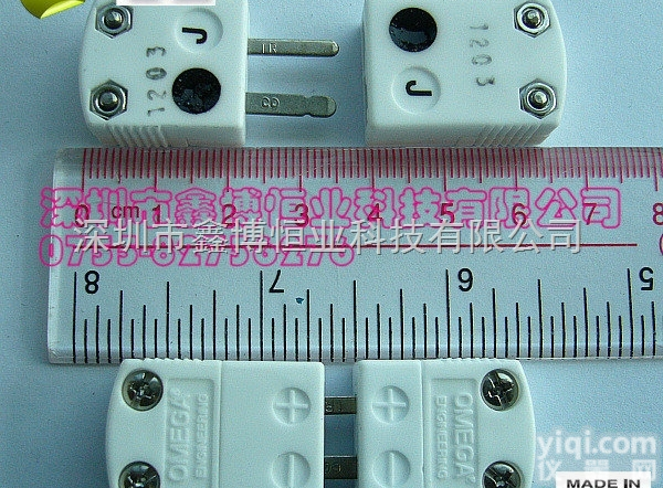 <em>OMEGA</em>原装<em>热电偶</em>高温<em>插头</em> SHX-J-M陶瓷<em>热电偶</em>高温<em>插头</em> O...