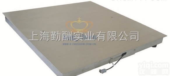 上海单层电子秤-单层<em>不锈钢</em>电子地磅<em>地上衡</em>