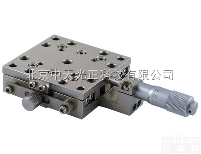 ZT114MC13P  不锈钢<em>高精度</em>手动<em>平移</em>台 移动台 X轴滑台 交叉滚柱导轨<em>位移</em>台