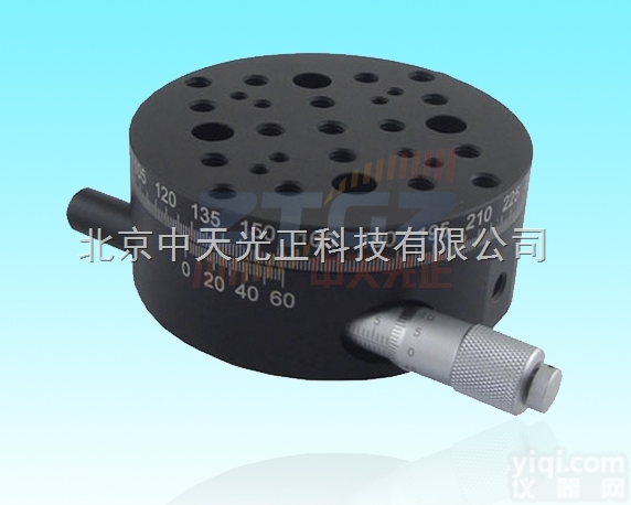 ZT201MR82B  <em>精密型</em><em>手动</em>旋<em>转台</em> 分厘卡 360度旋转精密位移台 角度调节台