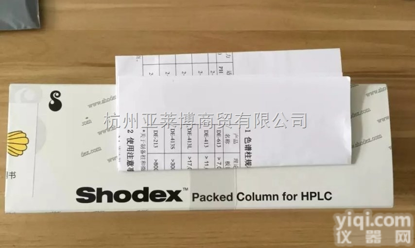 Asahipak F7620002  聚合物基质反相色谱柱 shodex