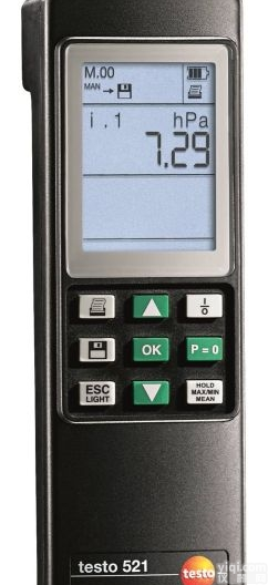 521-2  德图 testo 521-2 – <em>专业型</em>差压<em>测量</em>仪（精度为满量程的0....