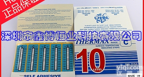 132-182度贴式<em>温度计</em>-原装<em>英国</em>THERMAX贴式<em>温度计</em>