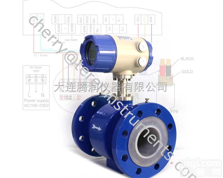 teren-efm  法兰式高压<em>流量计</em> <em>焊接式</em>电磁<em>流量计</em>