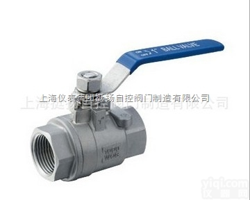 Q11F型  不锈钢<em>一片式球阀</em>，不锈钢一片式两片式球阀，手动球阀