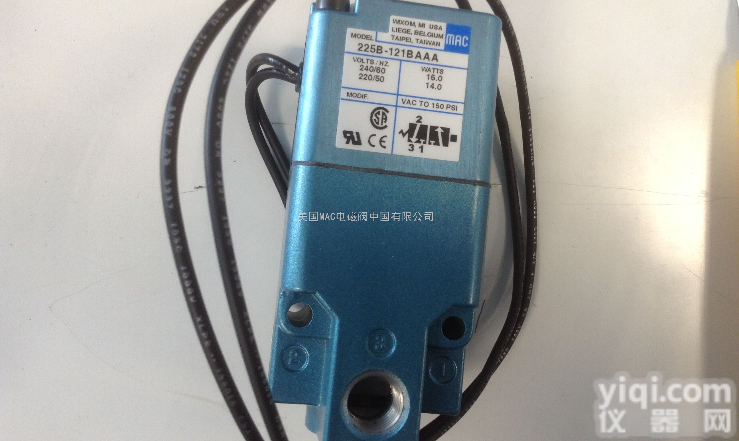 MAC电磁阀<em>纺织厂</em>运用<em>型号</em>52A-16-00A-DM-DDAJ-1JM