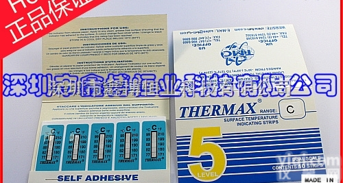 5LC<em>感温</em><em>变色</em>标签-英国THERMAX<em>感温</em><em>变色</em>标签