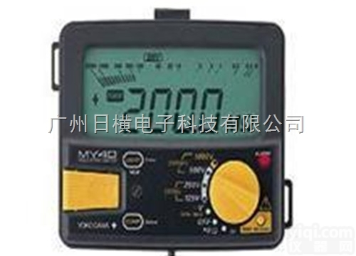 MY40-01电阻表数字绝缘电阻表MY40系列<em>兆欧表</em>电阻表<em>日本</em>横河YO...