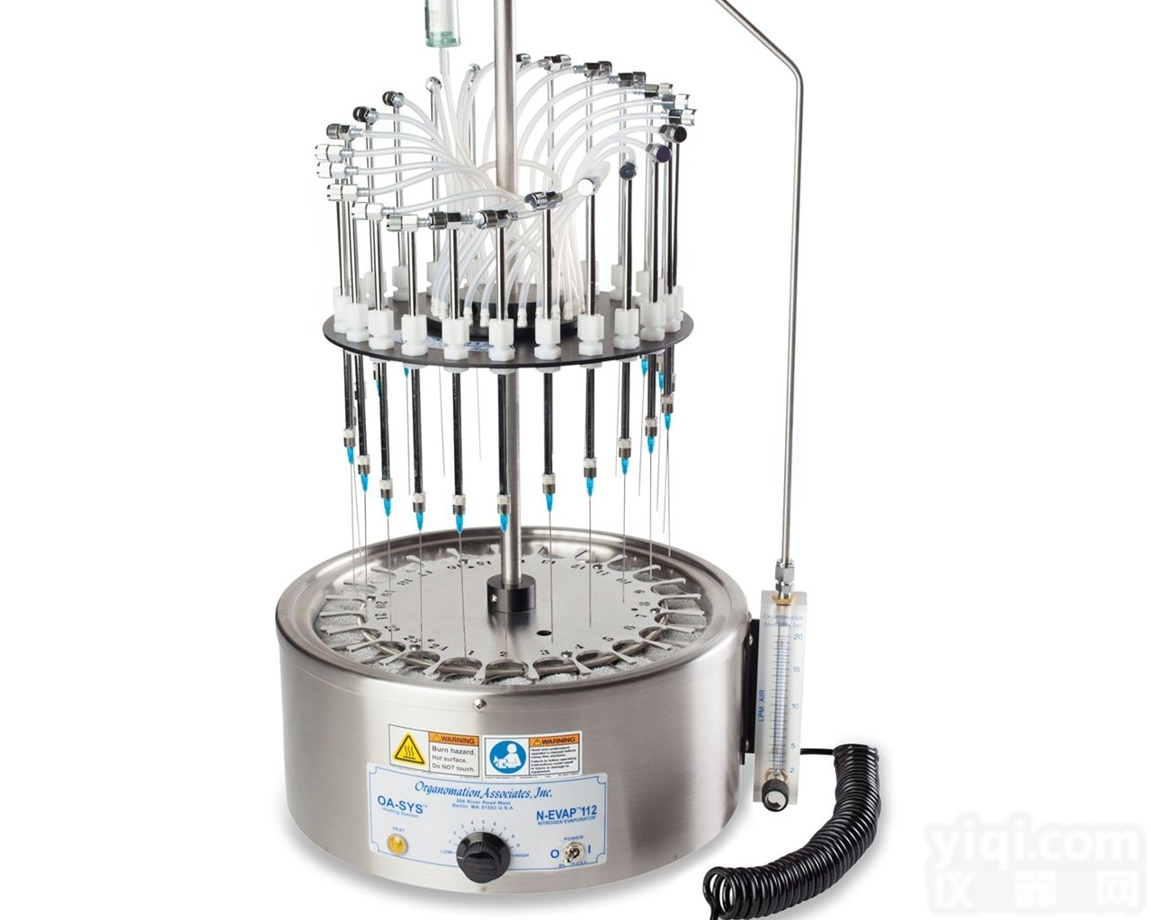 24位<em>水浴</em>氮吹仪  特价<em>美国</em>进口<em>Organomation</em> N-EVAP-24位<em>水浴</em>氮吹仪