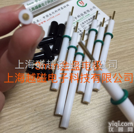 2mm 3mm 4mm  2mm金盘电极 3mm<em>金电极</em> 金盘电极 四氟护套