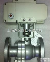 <em>高压</em>型<em>电动</em>法兰球阀