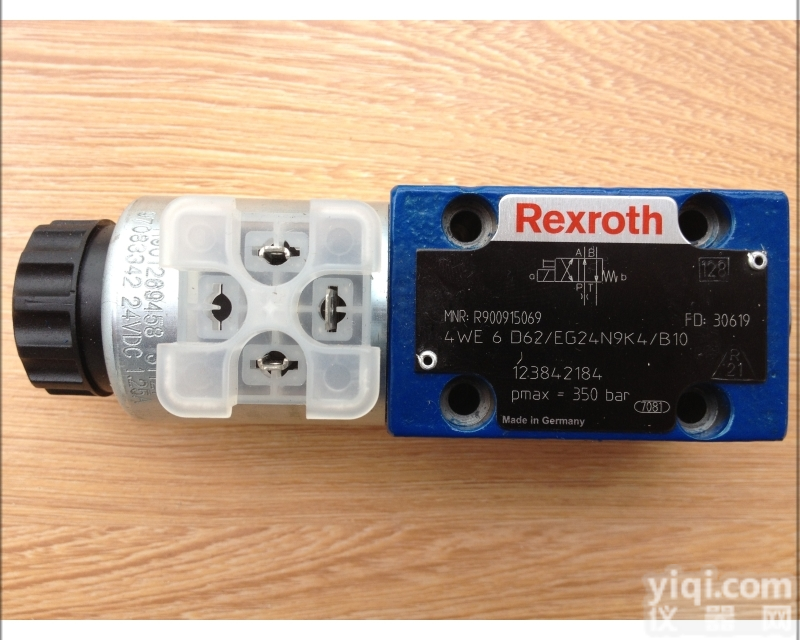 4WE6D62/<em>EG24N9K4</em>/B10  力士乐Rexroth 4WE6D62/<em>EG24N9K4</em>/B10 <em>电磁阀</em>