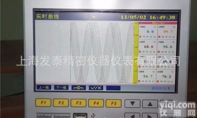 上海发泰R7000超薄宽屏无纸<em>记录仪</em>，大屏报警<em>彩色</em>无纸<em>记录仪</em> 彩屏多通...