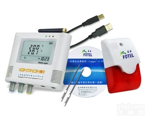 L93-33  L93-33 三路温度<em>记录仪</em>（声光<em>报警</em>+<em>短信</em><em>报警</em>+断电通电<em>报警</em>） 上海...