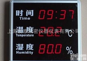 HTTRCT  HTTRCT时间<em>温湿度</em>显示屏，大屏幕实验室工厂温度湿度<em>看板</em> <em>温湿度</em>自动...