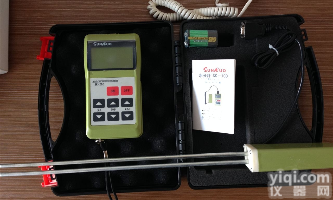 SK-100  日本SK-100淀粉水份测定仪，便携式水分测<em>量仪</em>，三酷<em>总代理</em> 土壤水分...