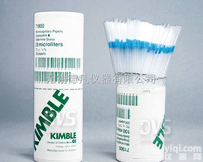 AK71900-00005  Kimble 进口 微量<em>定量</em><em>刻度</em><em>毛细管</em> 5ul