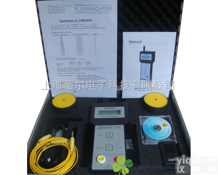 TOM600  TOM-600体积<em>电阻</em><em>测试仪</em> 静电<em>电阻</em><em>测试仪</em> <em>德国</em>Kleinwacht...