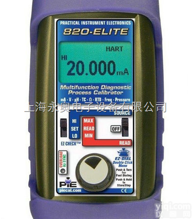 PIE <em>820</em>-Elite  PIE <em>820</em>-Elite<em>多功能</em>过程校验仪