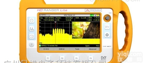 <em>西班牙</em>PROMAX  HD RANGER 2电视<em>场强仪</em>电视信号分析仪