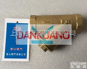 F1191Y  <em>台湾富山黄铜丝口过滤器F1191Y</em>