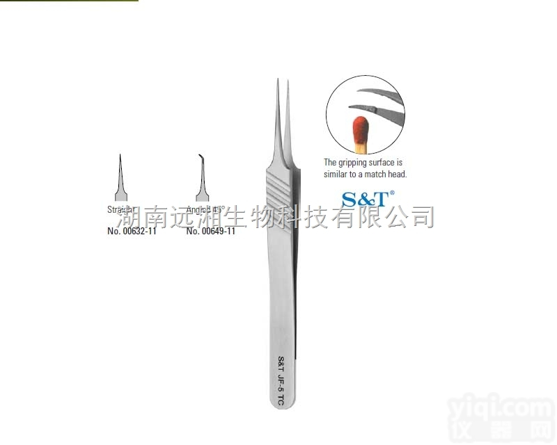 FST<em>镊子</em>00632-11 S&T强夹持<em>组织镊</em> FST<em>镊子</em>00...