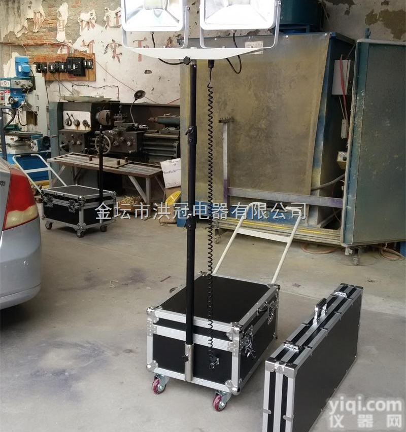 GAD515-F  充电型<em>升降式</em>照明<em>装置</em>   2X48W充电便携式升降照明车