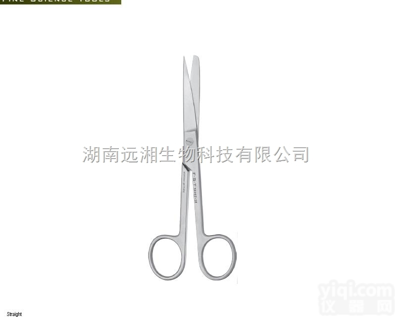 FST手术剪14007-14 动物解剖<em>剪刀</em> FST<em>剪刀</em> FST<em>精细</em>剪