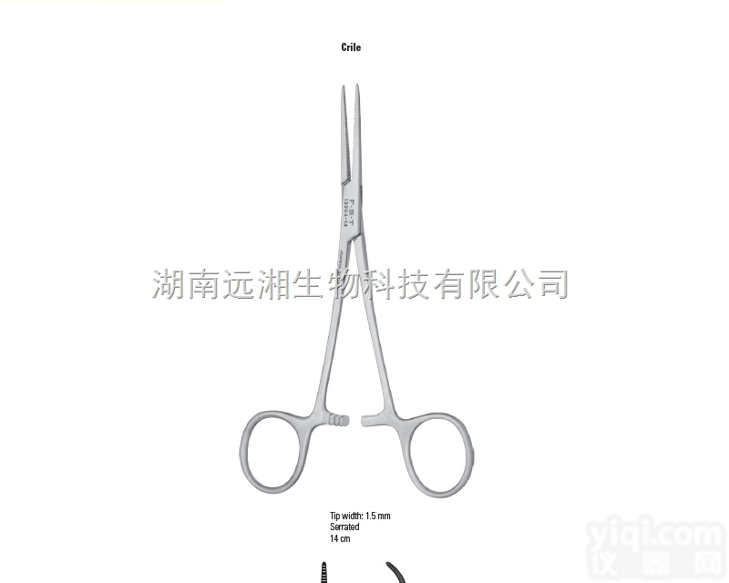 FST<em>止血钳</em>13004-14 Crile<em>止血钳</em> FST<em>止血钳</em>13005...