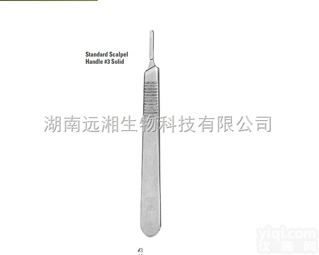 FST<em>手术</em><em>刀柄</em>10003-12 <em>手术</em><em>刀柄</em>#3 精细<em>手术</em>刀