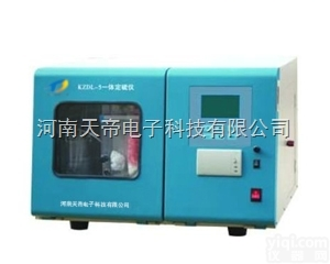 KZDL-5B  鹤壁厂家|智能一体<em>定硫仪</em>|硫含量测定方法|<em>天帝</em>煤炭化验设备