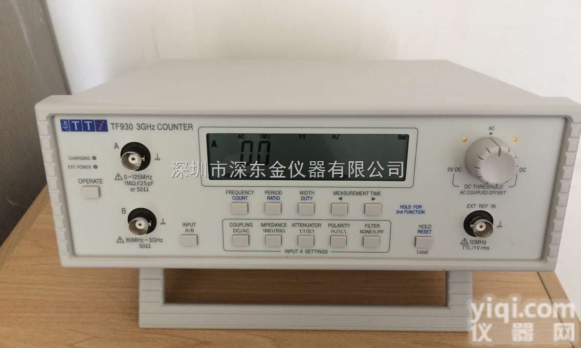 Aim-TTi TF930 3GHZ 高精度<em>频率计</em> 英国<em>原装</em>