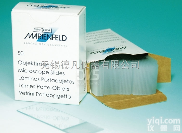 AP-1005612  <em>德国</em>MARIENFELD <em>进口</em> 磨砂<em>载玻片</em>50ea/bx