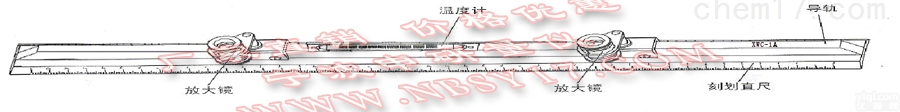 XWC-1A  申研Pai1米<em>三等</em>标准<em>金属</em>线纹<em>米尺</em>