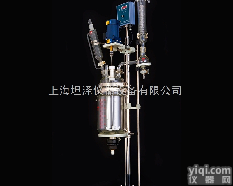S212 1L-200L双层玻璃<em>反应釜</em> 上海坦泽<em>仪器设备</em>有限公司