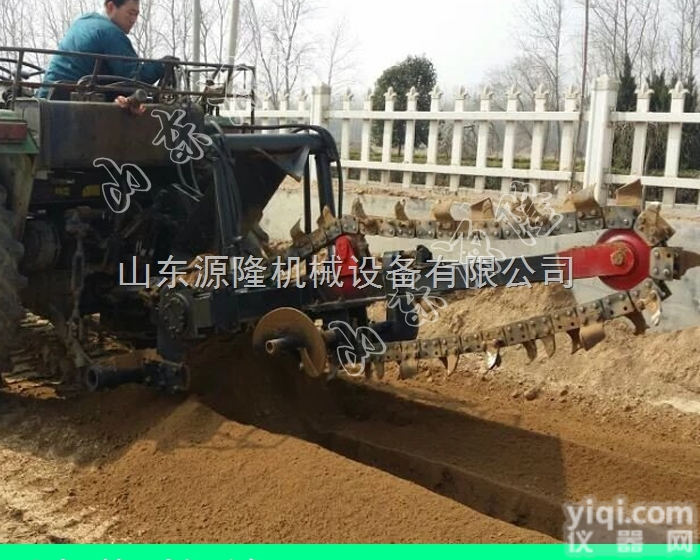 850  专业生产十年<em>管道</em>开沟机 光伏电站开沟机 <em>电缆线</em>开沟机